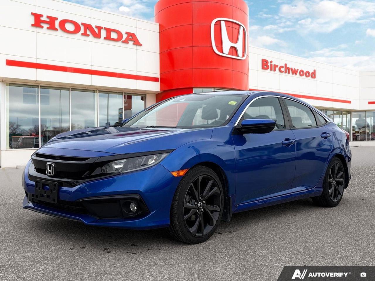 Used 2020 Honda Civic Sedan Sport Apple Carplay | Heated Seats | Heated Steering Wheel for sale in Winnipeg, MB