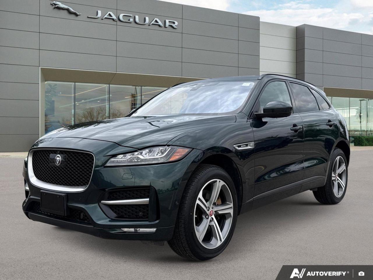 Used 2017 Jaguar F-PACE R Sport 35t PANO ROOF | Local for sale in Winnipeg, MB