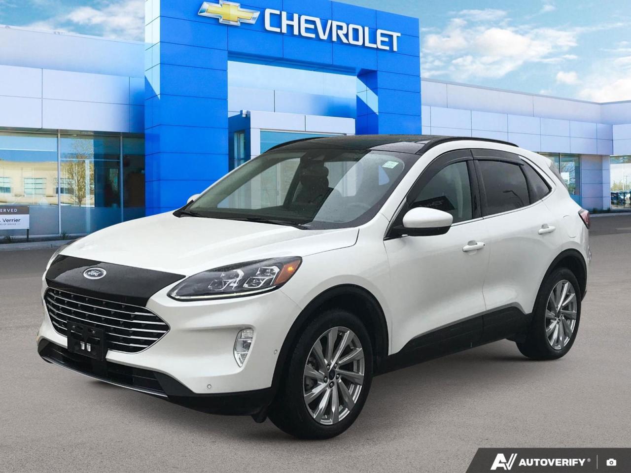 Used 2021 Ford Escape Titanium Hybrid New Tires | Elite Package with Panoramic Sunroof for sale in Winnipeg, MB