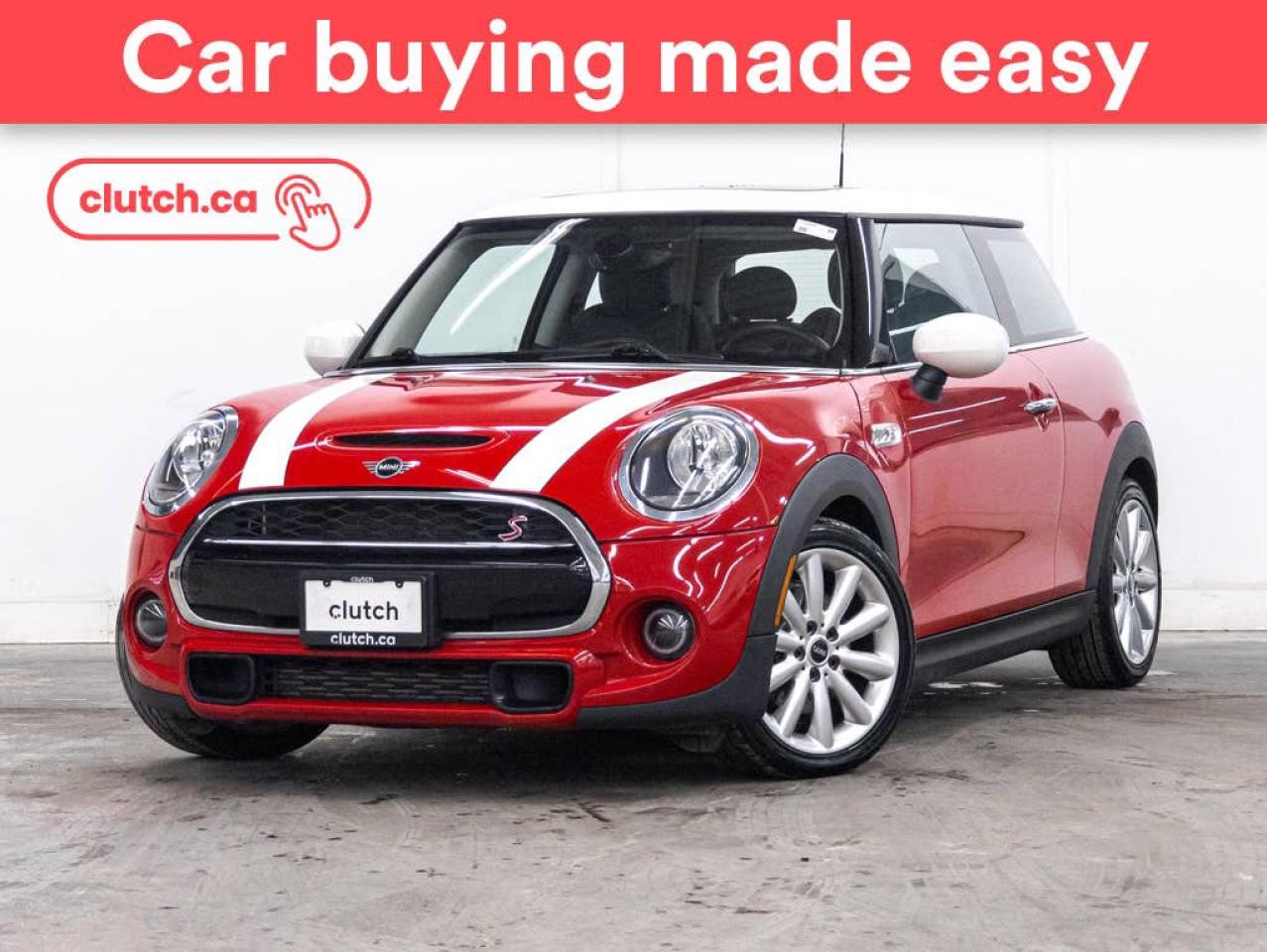 Used 2020 MINI 3 Door Cooper S w/ Front Heated Seats, Rearview Cam, Power Moonroof for sale in Toronto, ON