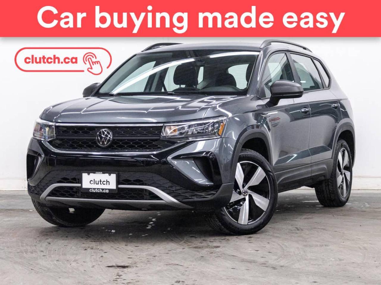 Used 2024 Volkswagen Taos Trendline AWD w/ Apple CarPlay & Android Auto, Heated Front Seats, Rearview Cam for sale in Toronto, ON
