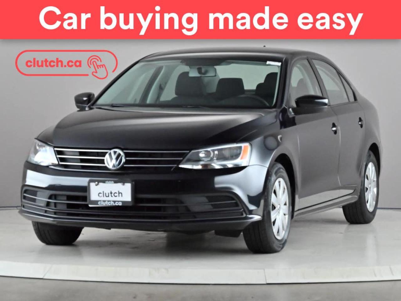 Used 2017 Volkswagen Jetta Trendline + w/ Apple CarPlay, Heated Front Seats, Rearview Cam for sale in Toronto, ON