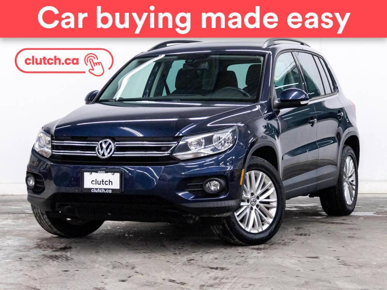 Used 2015 Volkswagen Tiguan Comfortline AWD w/ Heated Front Seats, Bluetooth, Rearview Cam for sale in Toronto, ON