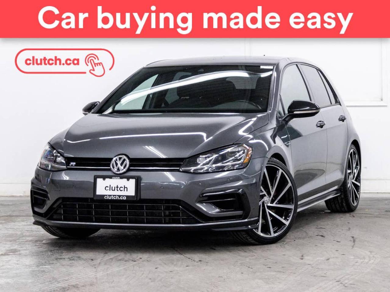 Used 2018 Volkswagen Golf R Base AWD w/ Driver Assistance Pkg w/Apple CarPlay & Android Auto, Heated Front Seats, Backup Cam for sale in Toronto, ON