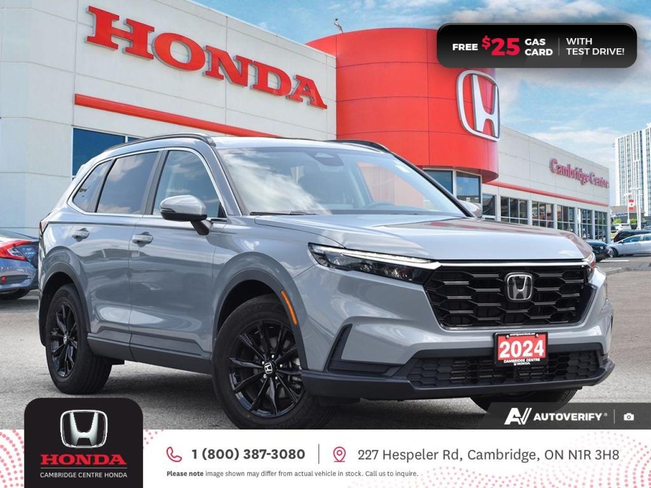 Used 2024 Honda CR-V Sport POWER SUNROOF | REARVIEW CAMERA | APPLE CARPLAY™/ANDROID AUTO™ for sale in Cambridge, ON