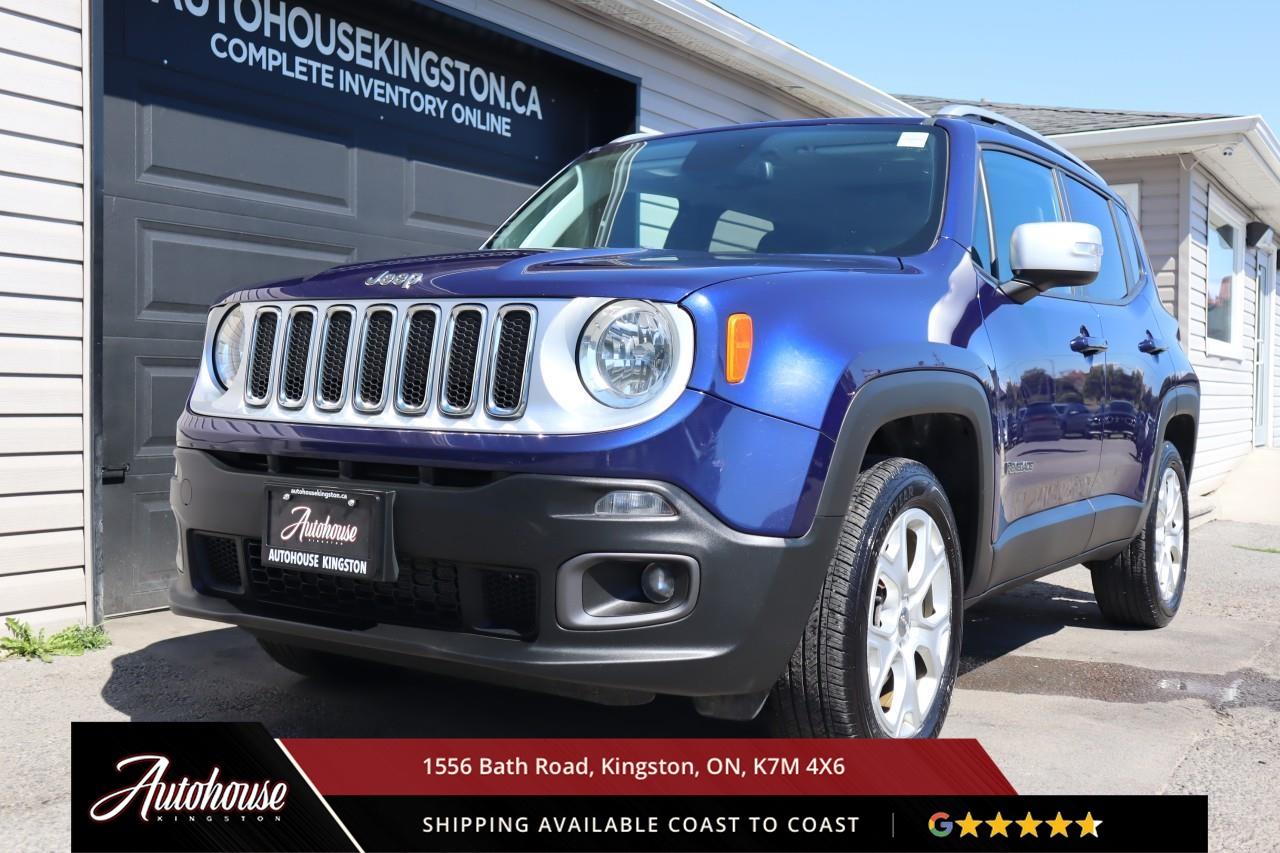 Used 2018 Jeep Renegade Limited DUAL REMOVABLE ROOF PANELS for sale in Kingston, ON