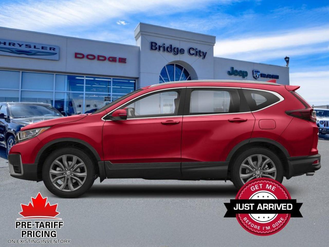 Used 2021 Honda CR-V Sport Pkg - Sunroof - Blind Spot Monitoring - Leather - Heated Seats - Remote Start - AWD - Fuel Efficient! for sale in Lethbridge, AB