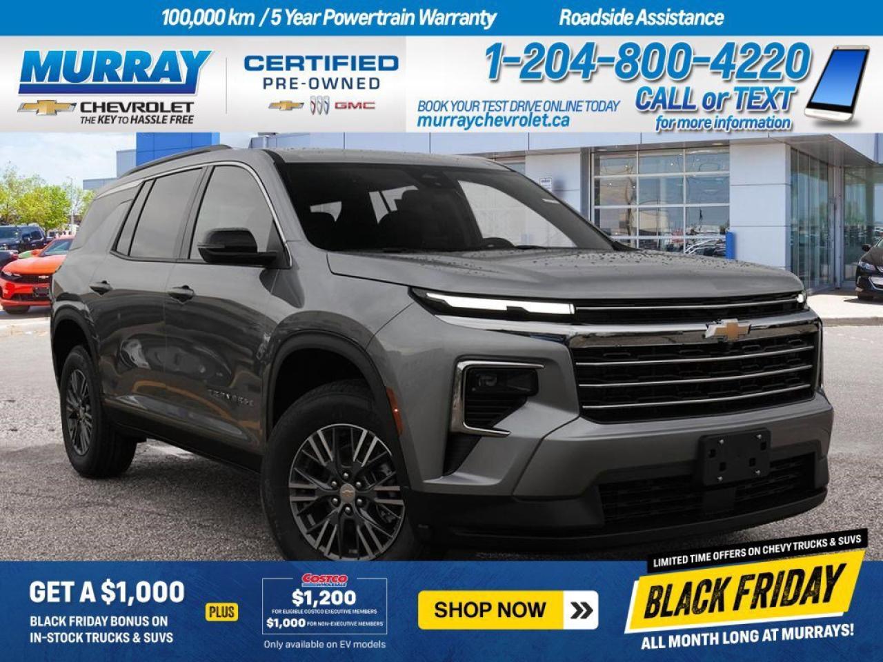 New 2026 Chevrolet Traverse LT for sale in Winnipeg, MB