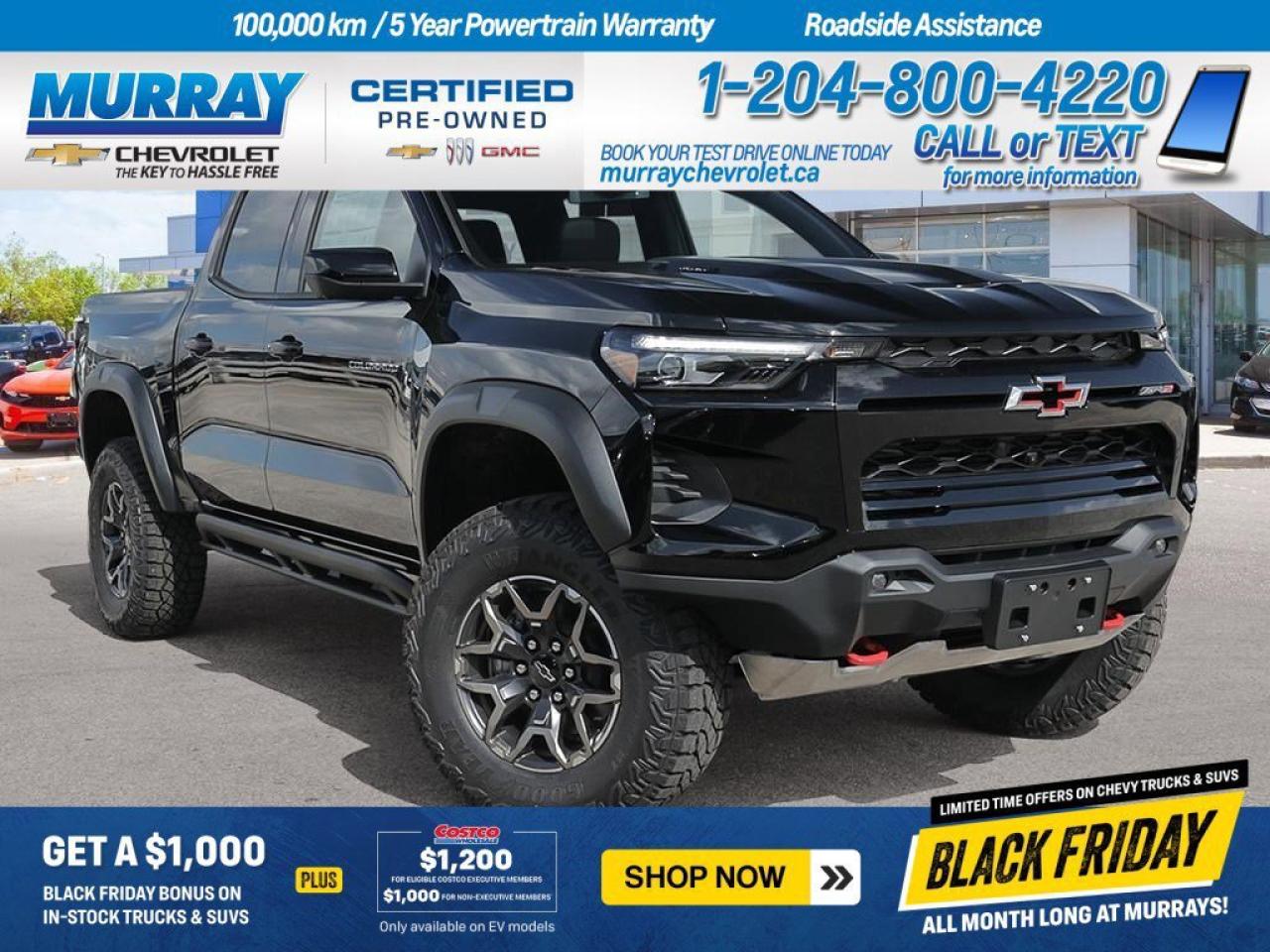 New 2026 Chevrolet Colorado 4WD ZR2 for sale in Winnipeg, MB