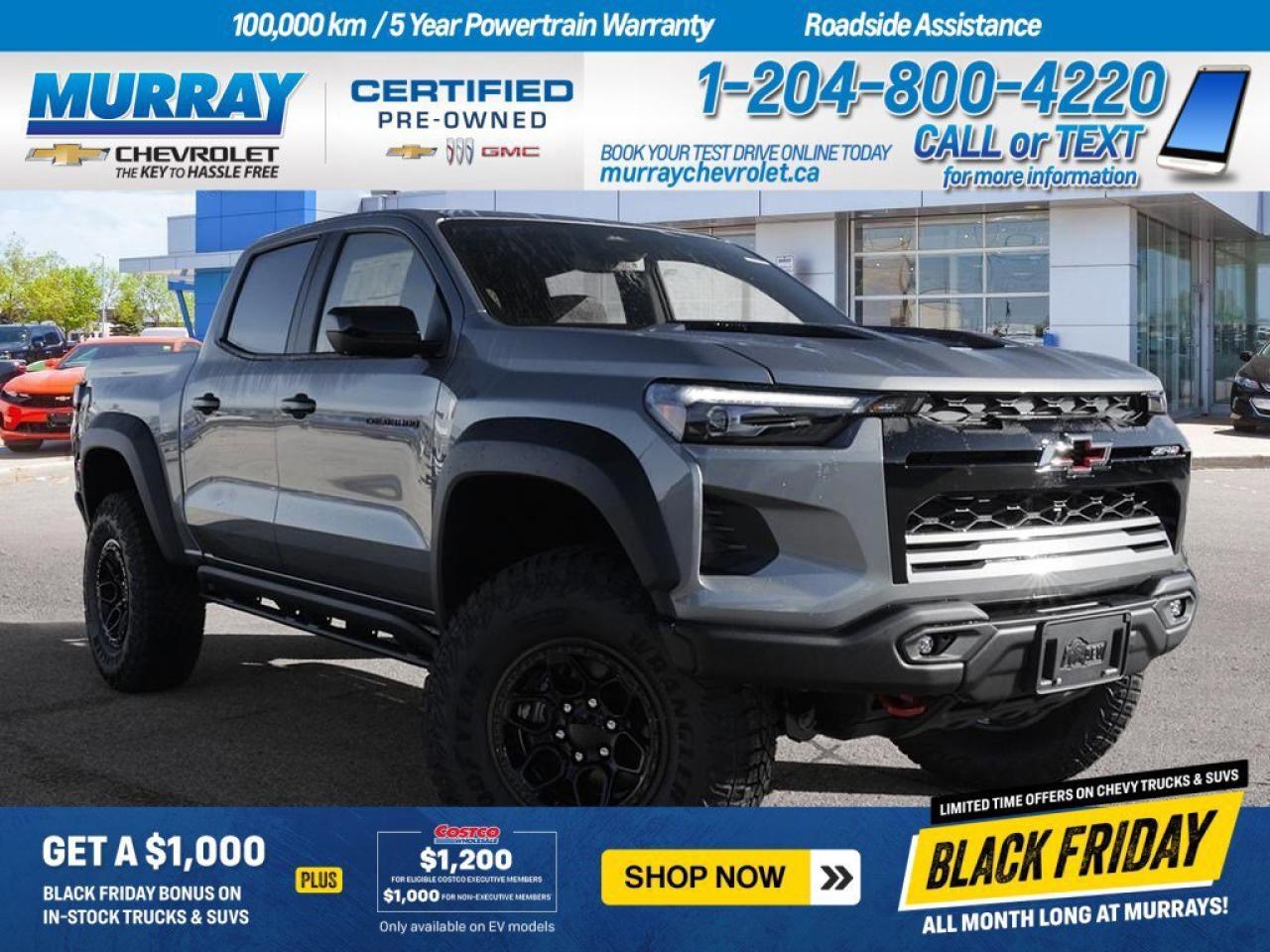 New 2026 Chevrolet Colorado 4WD ZR2 for sale in Winnipeg, MB