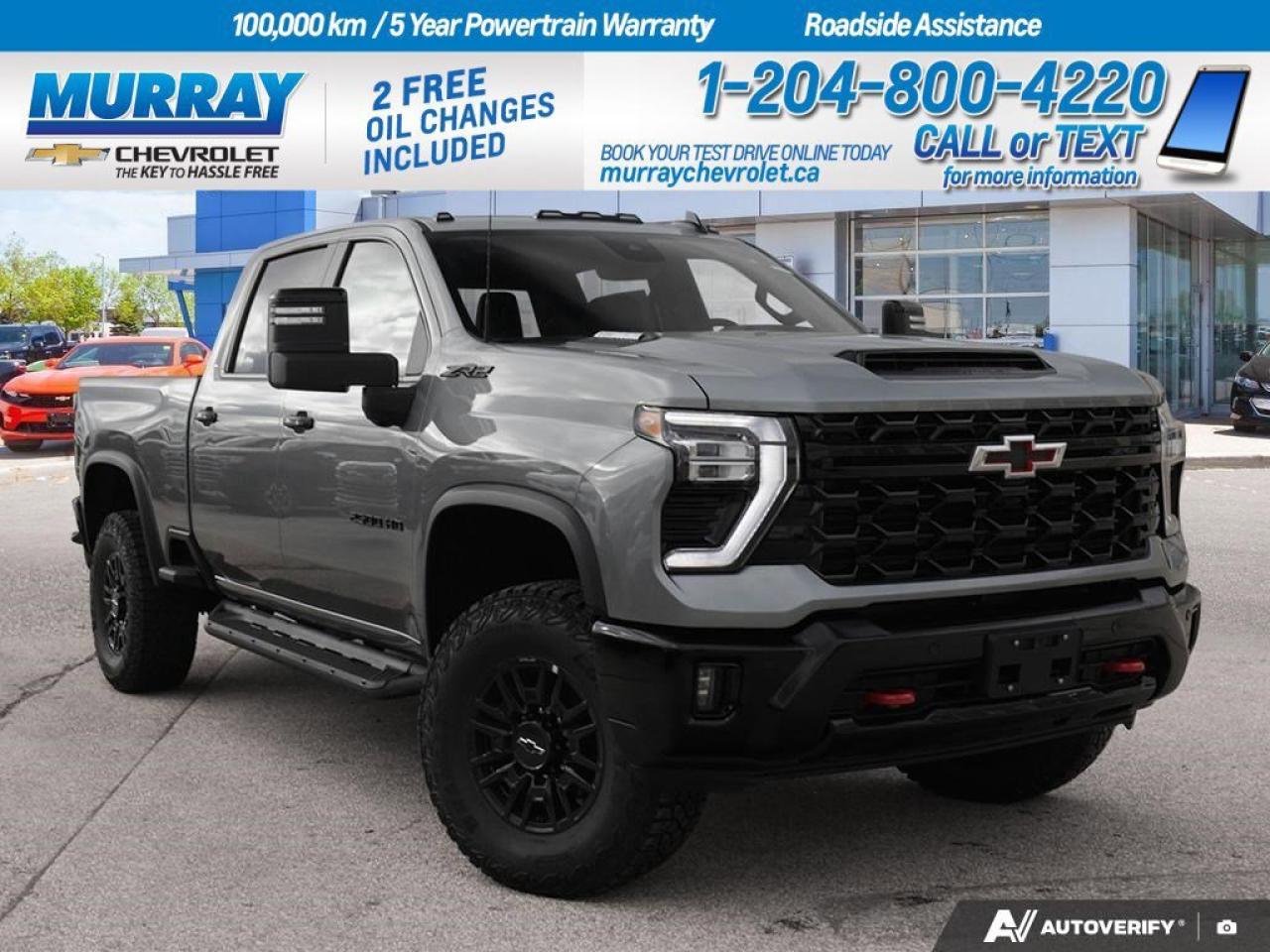 New 2026 Chevrolet Silverado 2500 HD ZR2 for sale in Winnipeg, MB