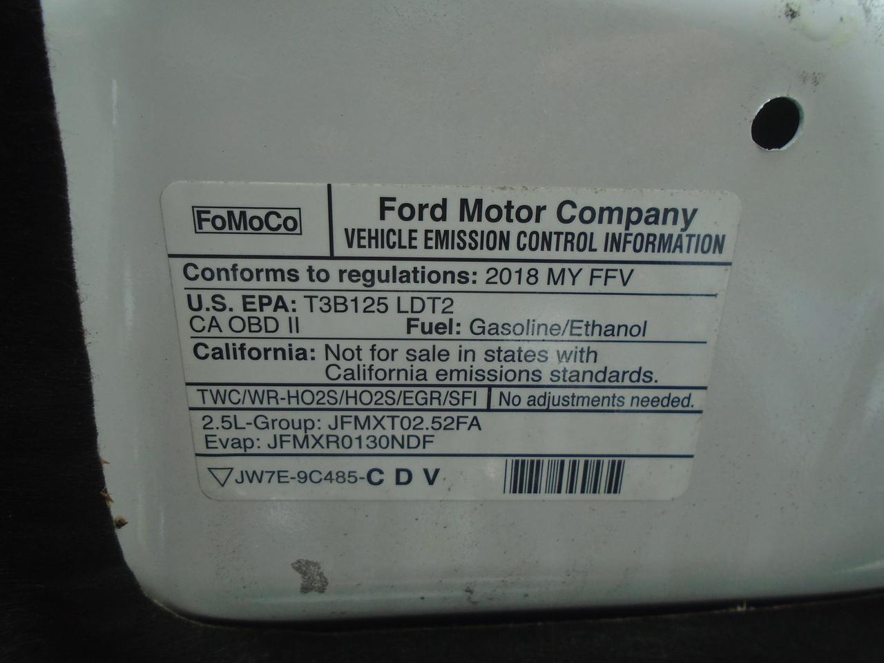 2018 Ford Escape S FWD Photo