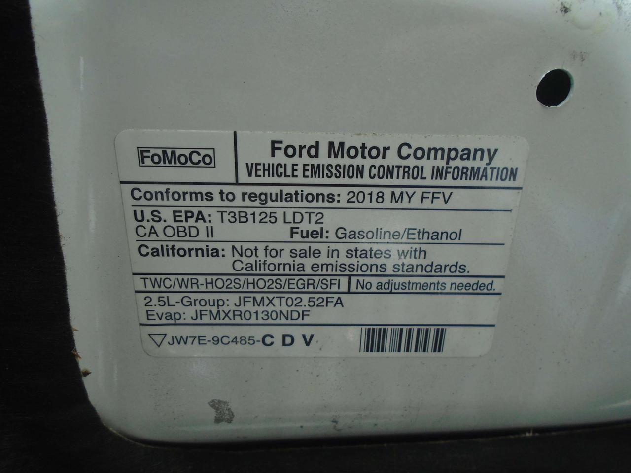 2018 Ford Escape S Photo