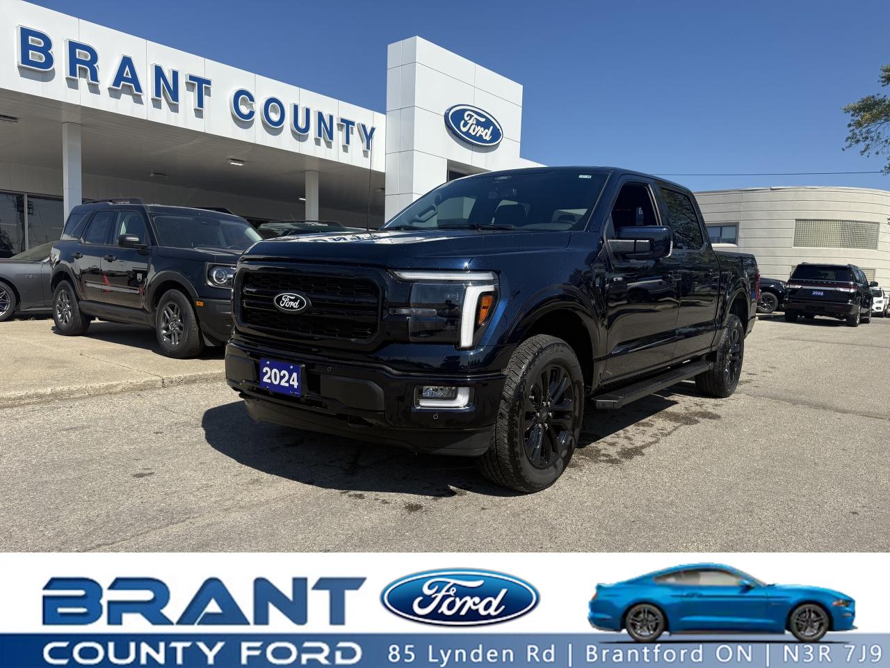 Used 2024 Ford F-150 LARIAT | 3.5L V6 | 501 | BLACK PKG | TOW/HAUL | for sale in Brantford, ON