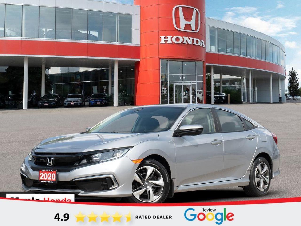 Used 2020 Honda Civic Sedan Apple Car Play| Android Auto| Honda Sensing Heated for sale in Vaughan, ON