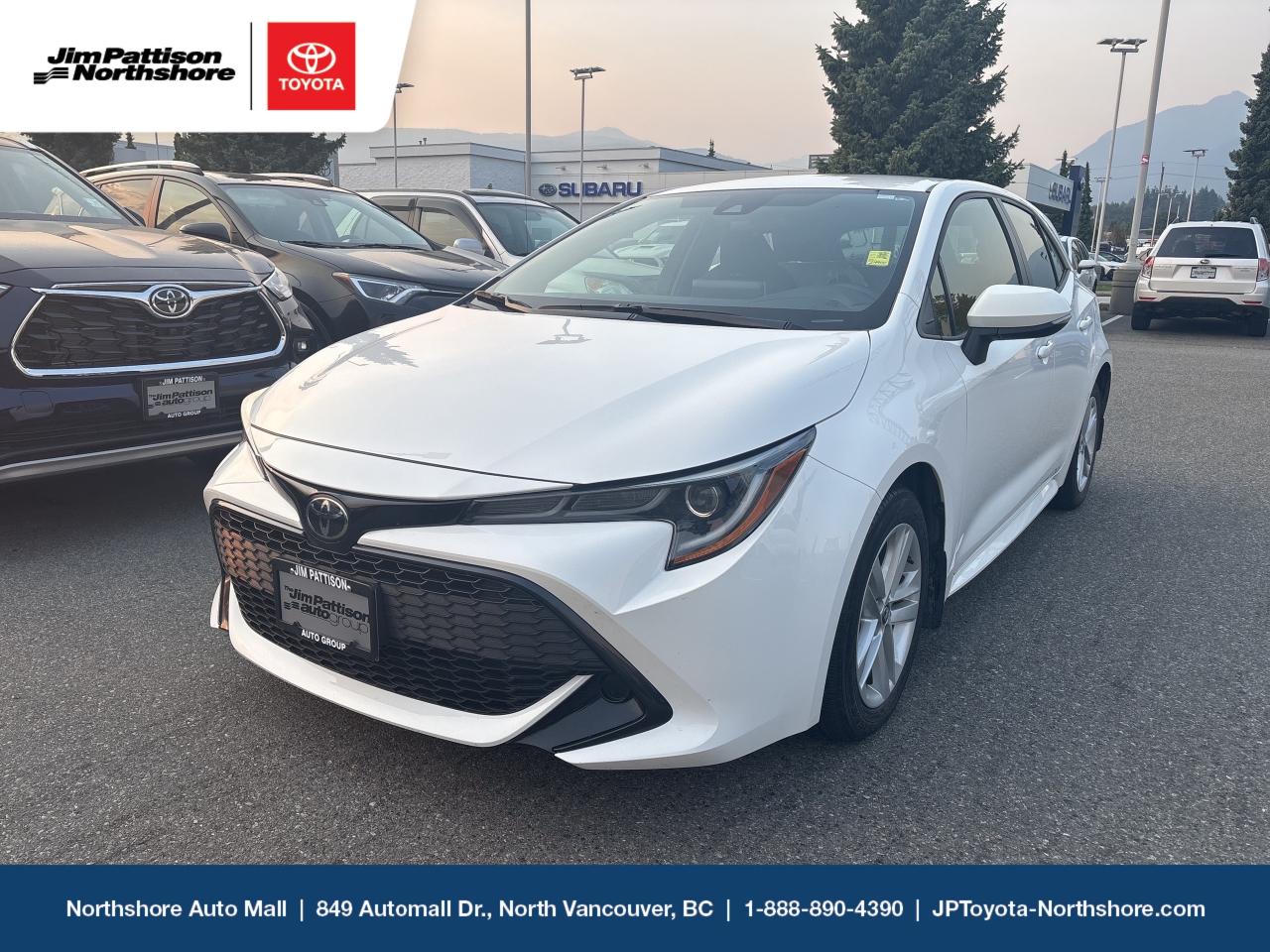Used 2020 Toyota Corolla Hatchback SE CVT for sale in North Vancouver, BC