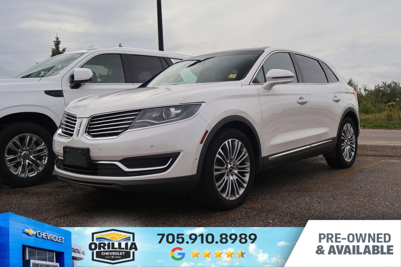 The 2018 Lincoln MKX Reserve is a fantastic choice for drivers in Orillia, Lake Country, and Simcoe County who seek a luxury SUV that combines sophisticated style, comfort, and advanced technology. This vehicle is equipped with a host of premium features designed to elevate every journey, whether youre navigating city streets or exploring the scenic routes of Simcoe County. One of the standout aspects of the MKX Reserve is its panoramic sunroof, which allows natural light to flood the cabin, creating an open and inviting atmosphere for both driver and passengers. Complementing this are the heated and power-folding mirrors with integrated turn signals, enhancing safety and convenience while adding a sleek, modern touch to the exterior.

Comfort is paramount in the MKX Reserve, featuring plush leather seats with heating and cooling options that ensure a comfortable ride no matter the season. The front seats come with power adjustment and memory settings, allowing drivers in Orillia and surrounding areas to find their perfect seating position quickly. Rear passengers also benefit from heated seats, making chilly winter drives far more enjoyable. The cabin is thoughtfully appointed with woodgrain interior trim and a leather-wrapped steering wheel that includes audio controls, putting convenience and luxury at your fingertips. Climate control is multi-zone, allowing every occupant to set their preferred temperature, while privacy glass offers added comfort and security.

Technology and safety features are abundant, making this Lincoln model a standout choice for families and professionals alike. The advanced navigation system keeps drivers on course through the winding roads of Lake Country and beyond, while the back-up camera and rear parking aid assist with tight parking situations. The vehicles blind spot monitor and cross-traffic alert systems provide extra layers of safety, alerting drivers to potential hazards. Automatic high beams, rain-sensing wipers, and LED headlights enhance visibility in all conditions, further boosting confidence on the road. Remote engine start and keyless entry add a layer of convenience, especially during harsh Canadian winters.

Performance-wise, the MKX Reserve offers a smooth and composed ride thanks to its all-wheel-drive system and active suspension. This combination ensures stability and traction on a variety of road surfaces common to Simcoe County, from dry highways to wet or icy roads. The vehicle also features power steering and variable speed intermittent wipers for a comfortable and controlled driving experience. For those who value both luxury and practicality in the Orillia and Lake Country region, the 2018 Lincoln MKX Reserve is a refined, capable SUV that offers an exceptional blend of style, comfort, and technology.