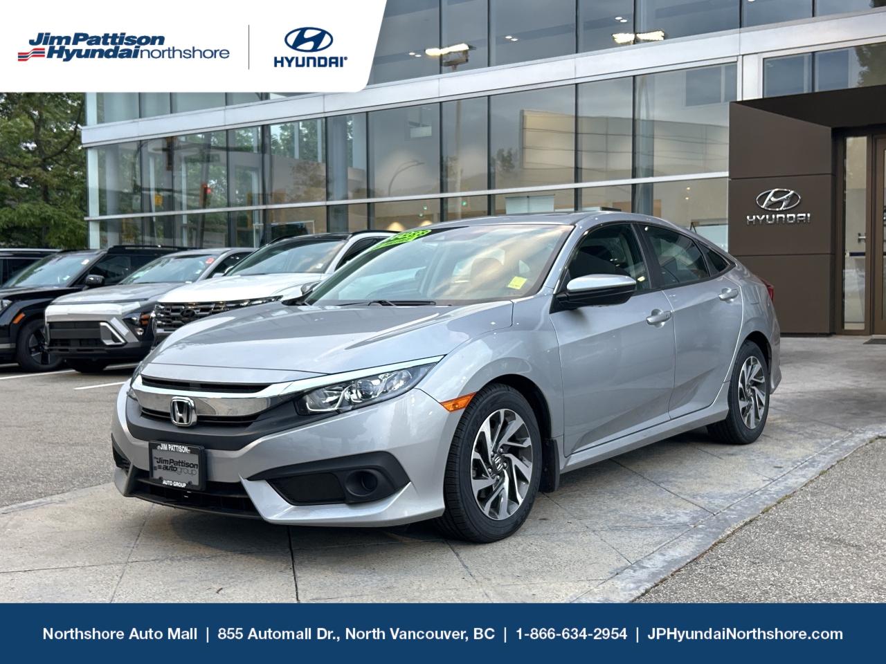 Used 2017 Honda Civic EX No Accidents! for sale in North Vancouver, BC