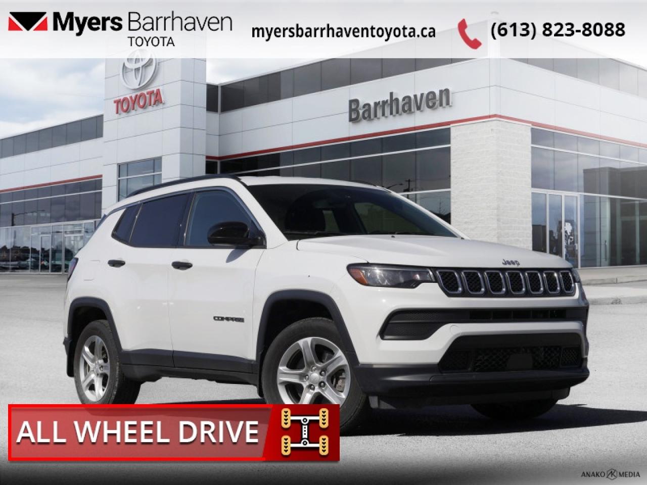 2023 Jeep Compass Sport  - Heated Seats -  LED Lights - $208 B/W Photo0