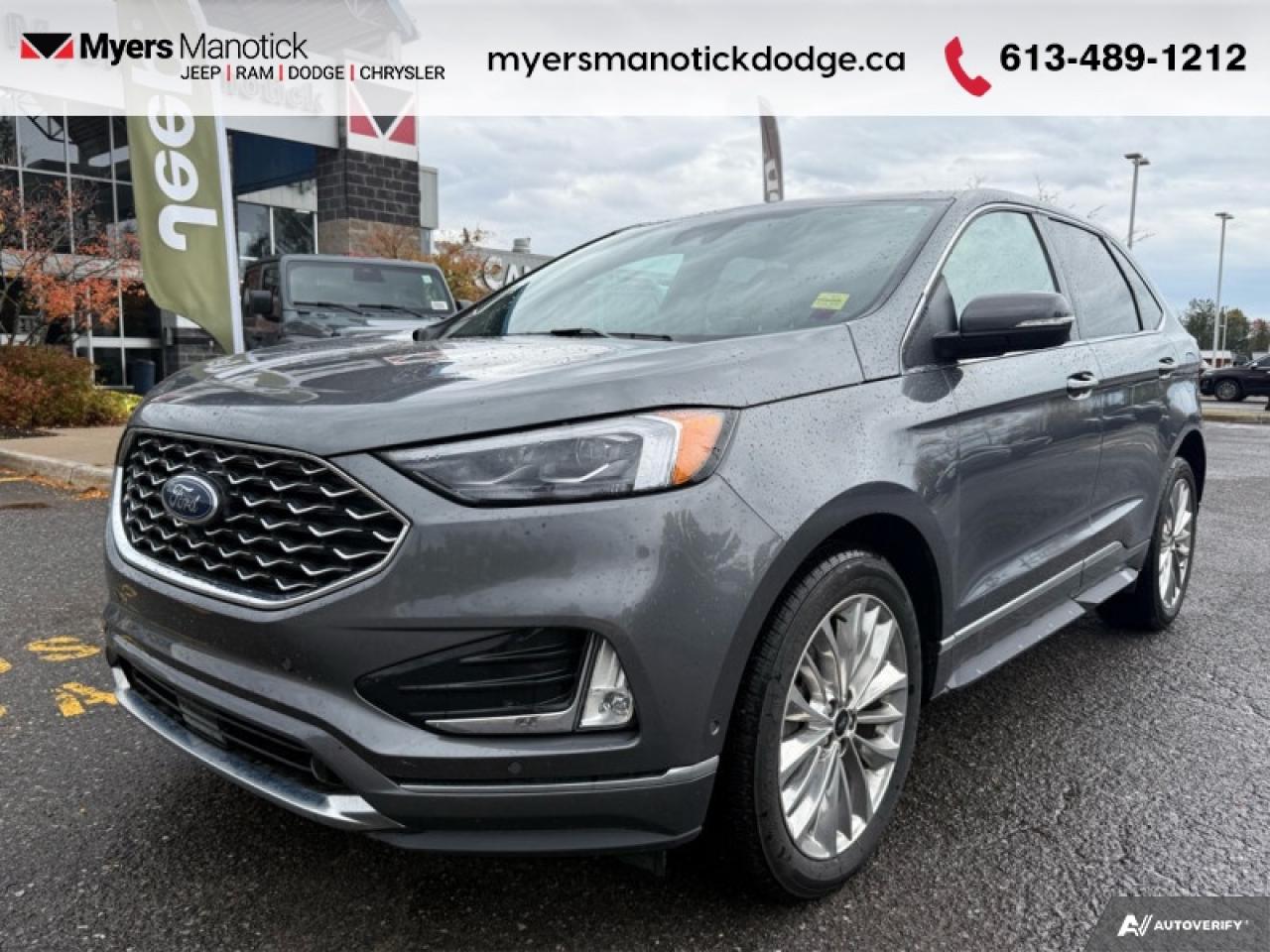 Used 2024 Ford Edge Titanium  - Leather Seats -  Premium Audio for sale in Ottawa, ON