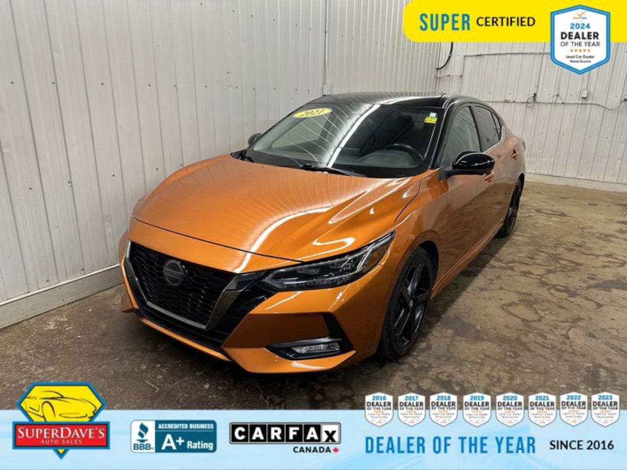 Used 2021 Nissan Sentra SR for sale in Dartmouth, NS