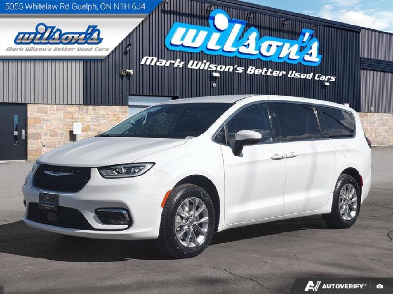 Used 2023 Chrysler Pacifica Touring L AWD | Leather | Heated Wheel + Seats | Power Sliders + Hatch | CarPlay + Android and More! for sale in Guelph, ON
