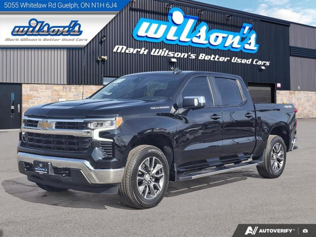 Used 2023 Chevrolet Silverado 1500 LT True North Edition | Crew | 4X4 | 5.3L | Safety Pkg | Heated Steering + Bucket Seats | and More ! for sale in Guelph, ON