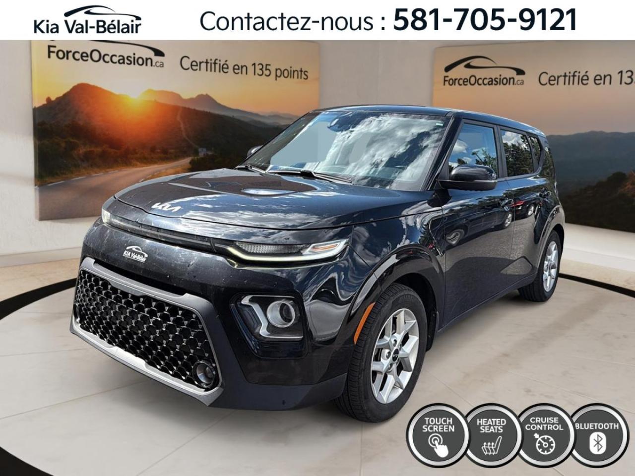 Used 2022 Kia Soul EX *A/C *CRUISE *CAMERA *CARPLAY *SIEGES/VOLANT CHAUFF for sale in Québec, QC