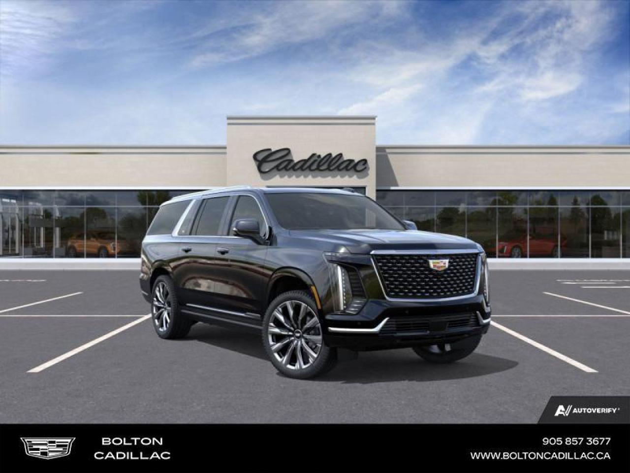New 2025 Cadillac Escalade ESV Premium Luxury for sale in Bolton, ON