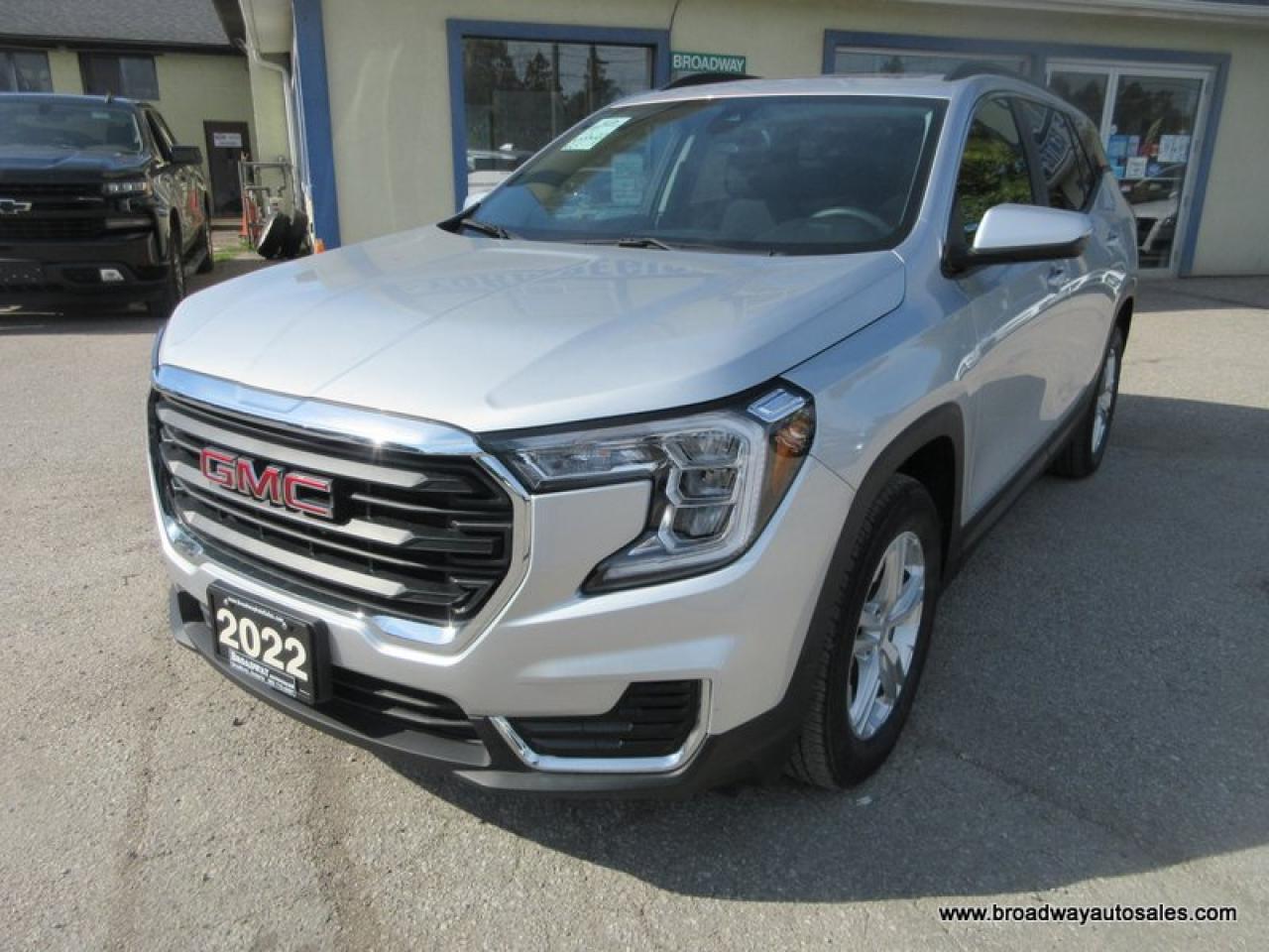 Used 2022 GMC Terrain ALL-WHEEL DRIVE SLE-VERSION 5 PASSENGER 1.4L - TURBO.. NAVIGATION.. PANORAMIC SUNROOF.. HEATED SEATS.. BACK-UP CAMERA.. BLUETOOTH SYSTEM.. for sale in Bradford, ON
