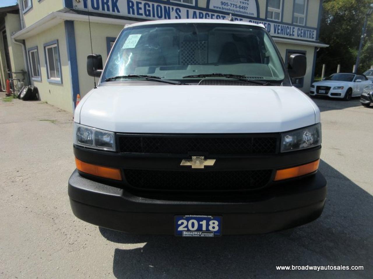 2018 Chevrolet Express 3/4 TON CARGO-MOVING 2 PASSENGER 4.3L - V6.. EXTENDED-CARGO-AREA.. TOW SUPPORT.. BACK-UP CAMERA.. BARN-DOOR-ENTRANCES.. MIDDLE DIVIDER.. Photo3