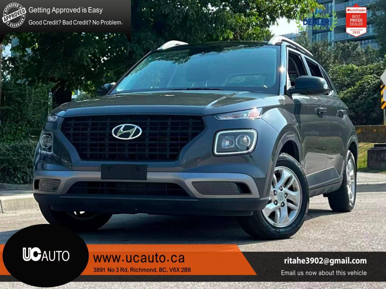Used 2024 Hyundai Venue Preferred IVT w/Two-Tone/ NO ACCIDENT/ BC LOCAL for sale in Richmond, BC