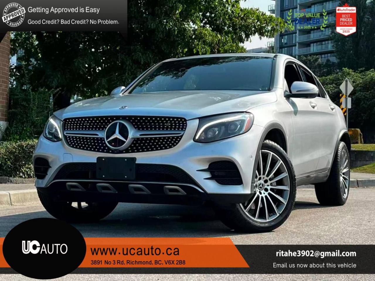 Used 2018 Mercedes-Benz GLC-Class GLC 300 4MATIC Coupe/ CLEAN TITLE/ AMG PKG/ PREMIUM PLUS for sale in Richmond, BC