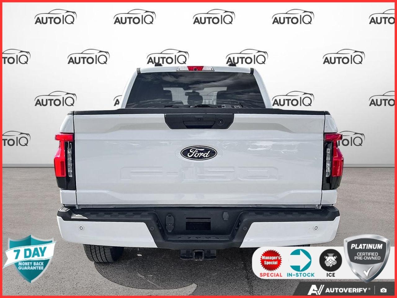 2024 Ford F-150 Lightning XLT CREW CAB 4X4 LOW KMS ONE OWNER NO ACCIDENTS! Photo4