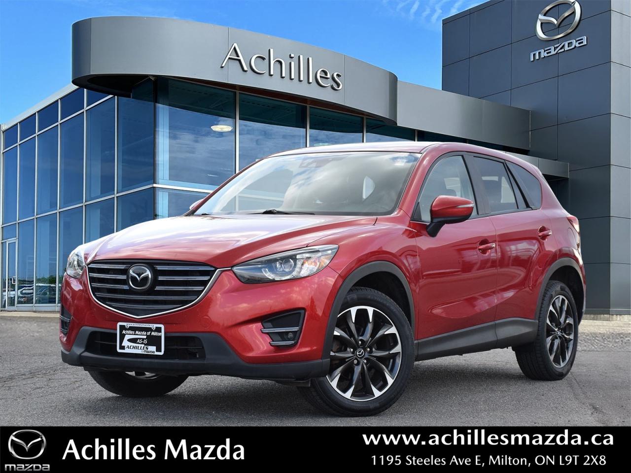 Used 2016 Mazda CX-5 *AS-IS* GT, TECH PKG, MOONROOF, LEATHER for sale in Milton, ON