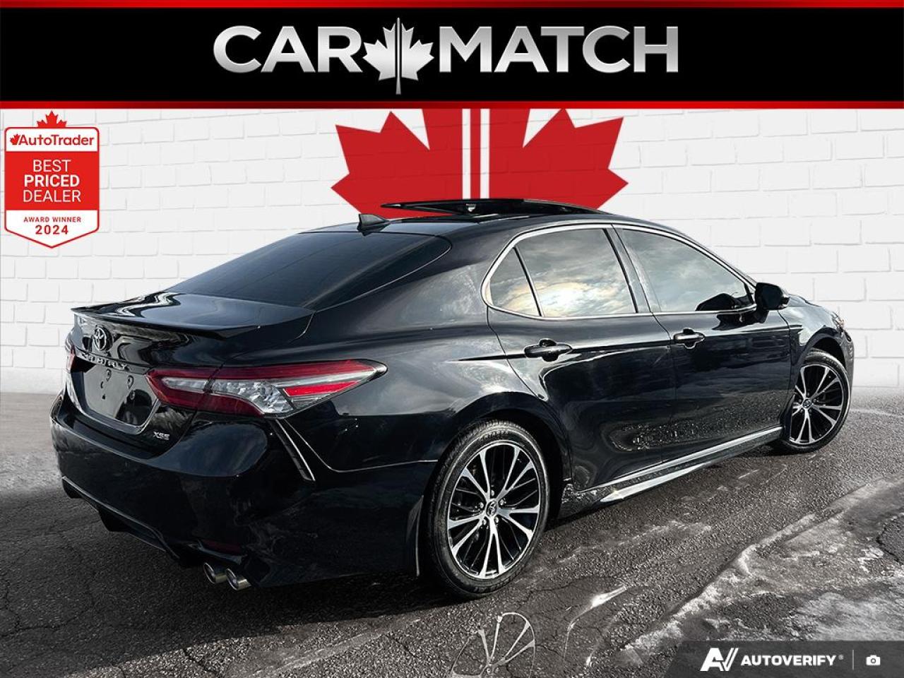 2018 Toyota Camry XSE / LEATHER / PANO ROOF / HEATED POWER SEATS Photo4