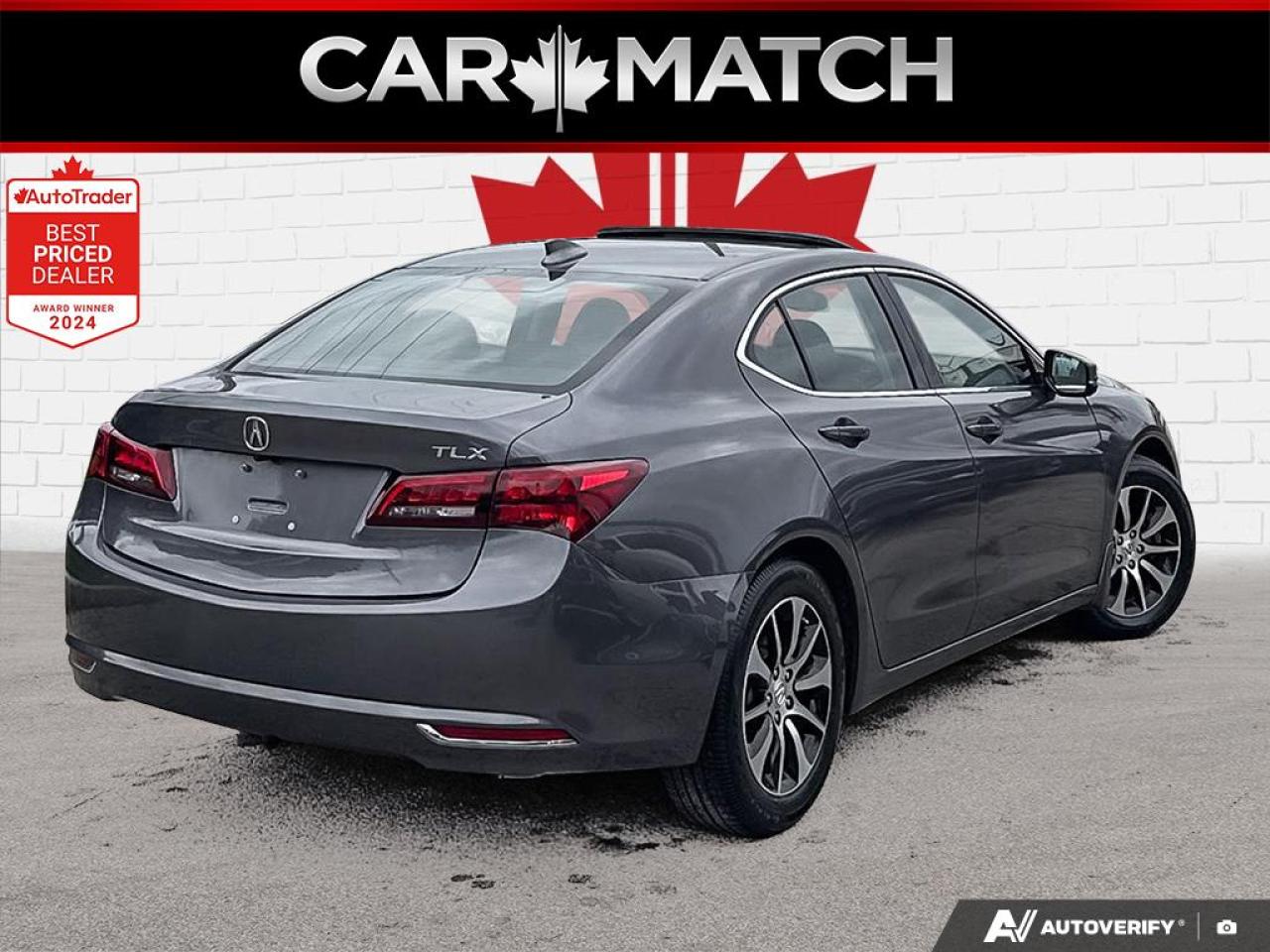 2017 Acura TLX NO ACCIDENTS/ LEATHER / ROOF / HTD SEATS / LOW KMS - Photo #5