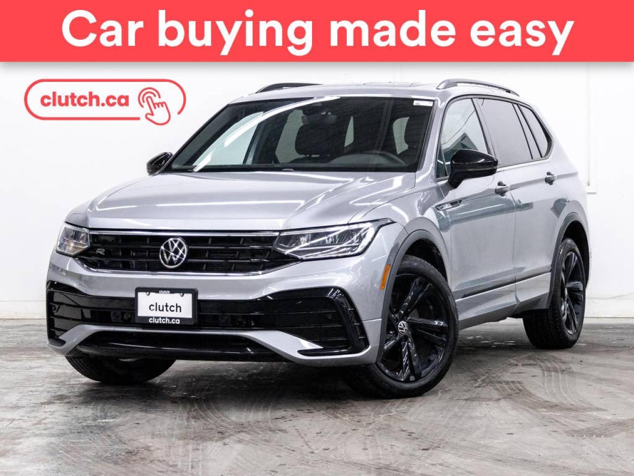 Used 2023 Volkswagen Tiguan Comfortline R-Line Black Edition AWD w/ Apple CarPlay & Android Auto, Panoramic Moonroof, Heated Steering Wheel for sale in Toronto, ON