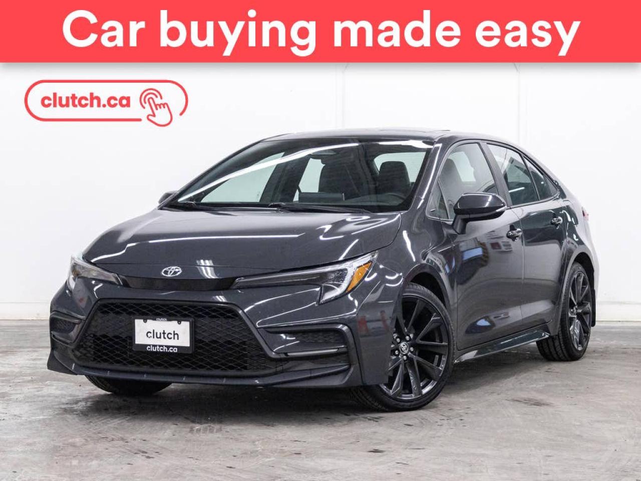 Used 2024 Toyota Corolla XSE w/Apple CarPlay & Android Auto, Heated Front Seats, Backup Cam for sale in Toronto, ON