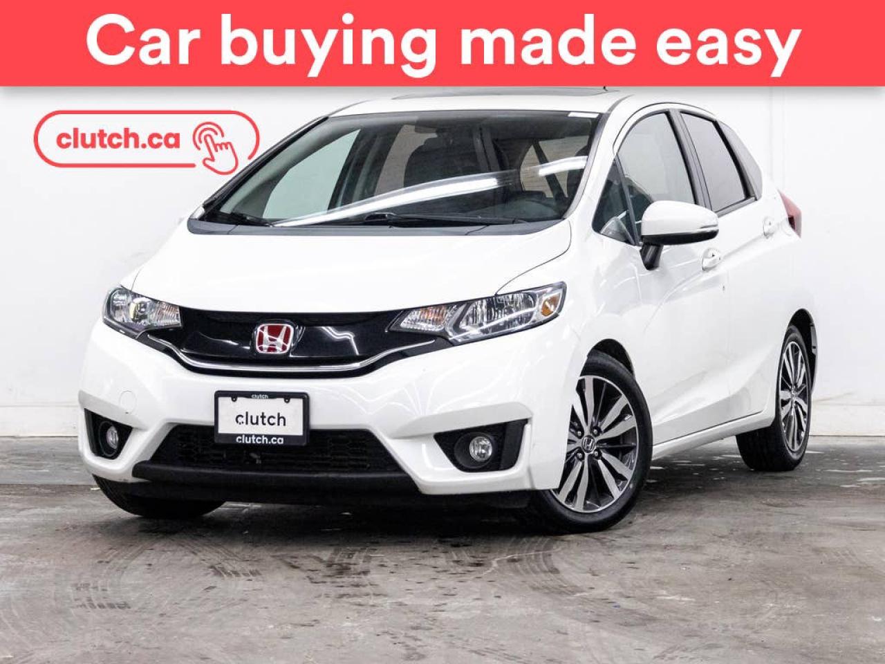 Used 2016 Honda Fit EX-L Navi w/ Heated Front Seats, Bluetooth, Rearview Cam for sale in Toronto, ON