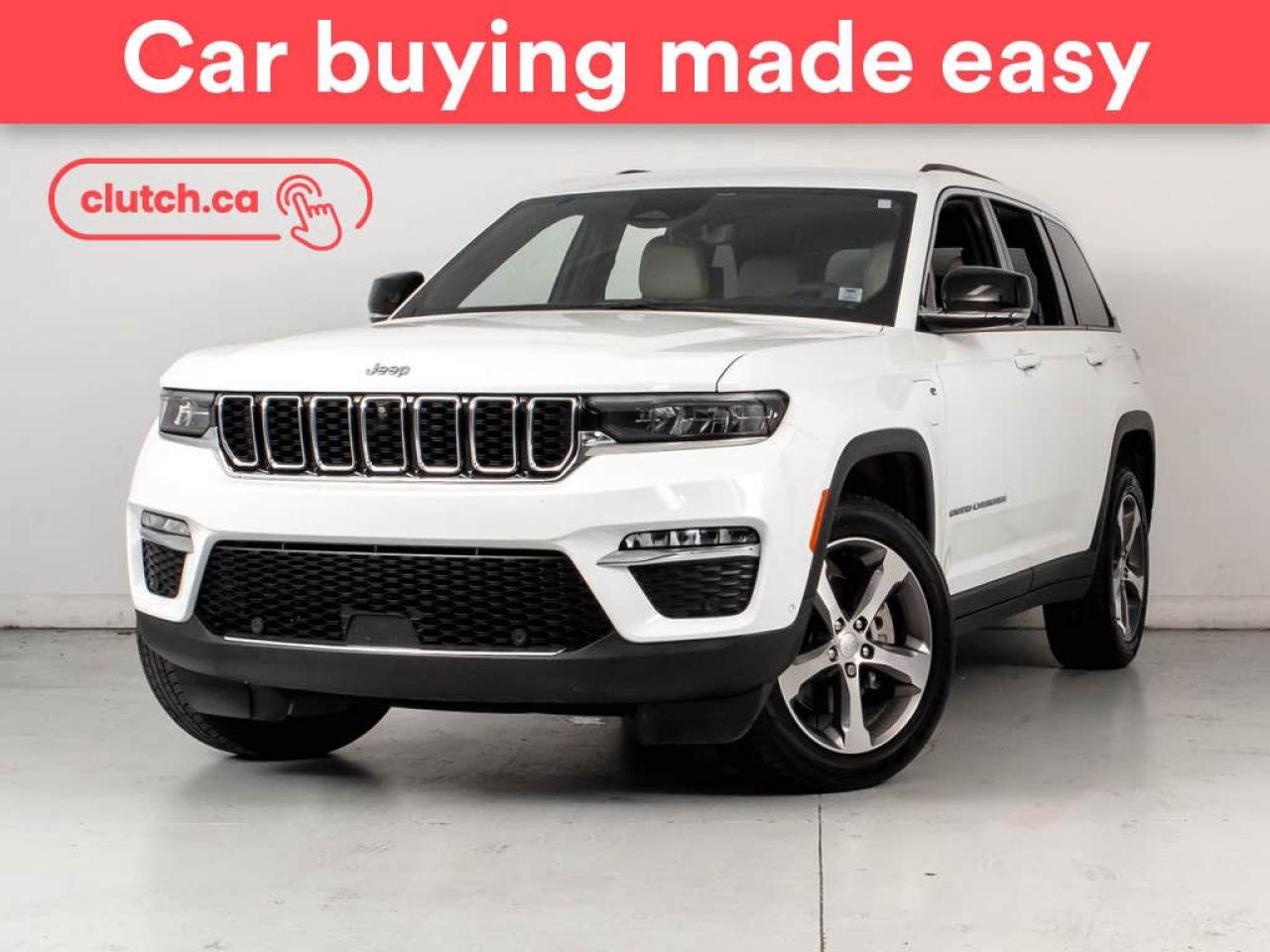 Used 2022 Jeep Grand Cherokee 4xe Limited 4x4 w/ Nav, Heated Front Seats, Rearview Cam for sale in Bedford, NS