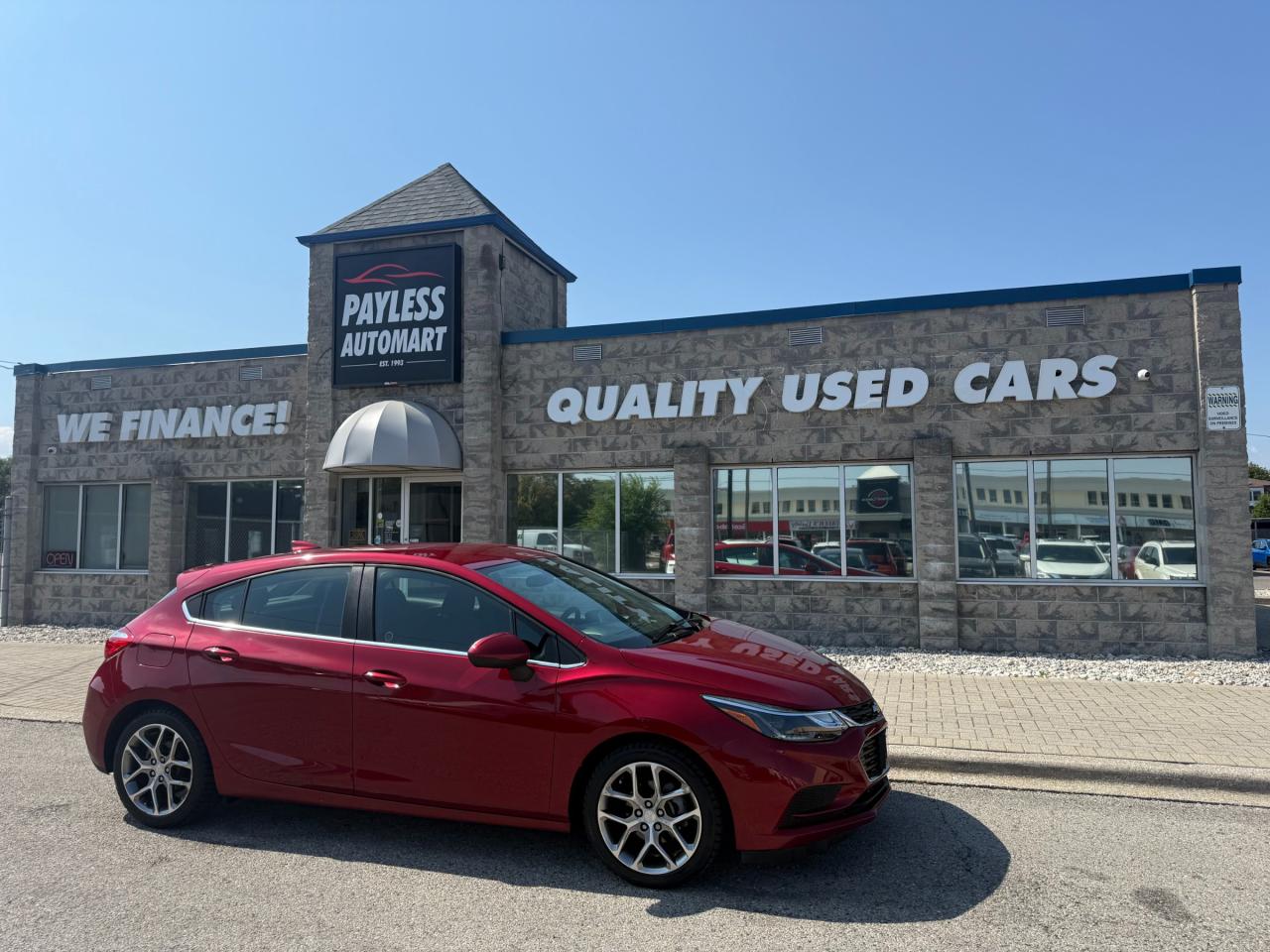 Used 2017 Chevrolet Cruze LT AUTO for sale in Sarnia, ON