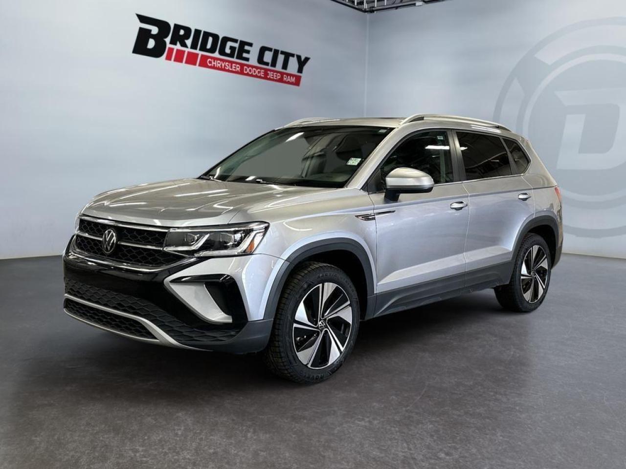 Used 2024 Volkswagen Taos Highline AWD - Sunroof - Leather - Vented & Heated Seats - Adaptive Cruise Control - Apple Car Play/Android Auto - Remote Start - Fuel Ef for sale in Lethbridge, AB