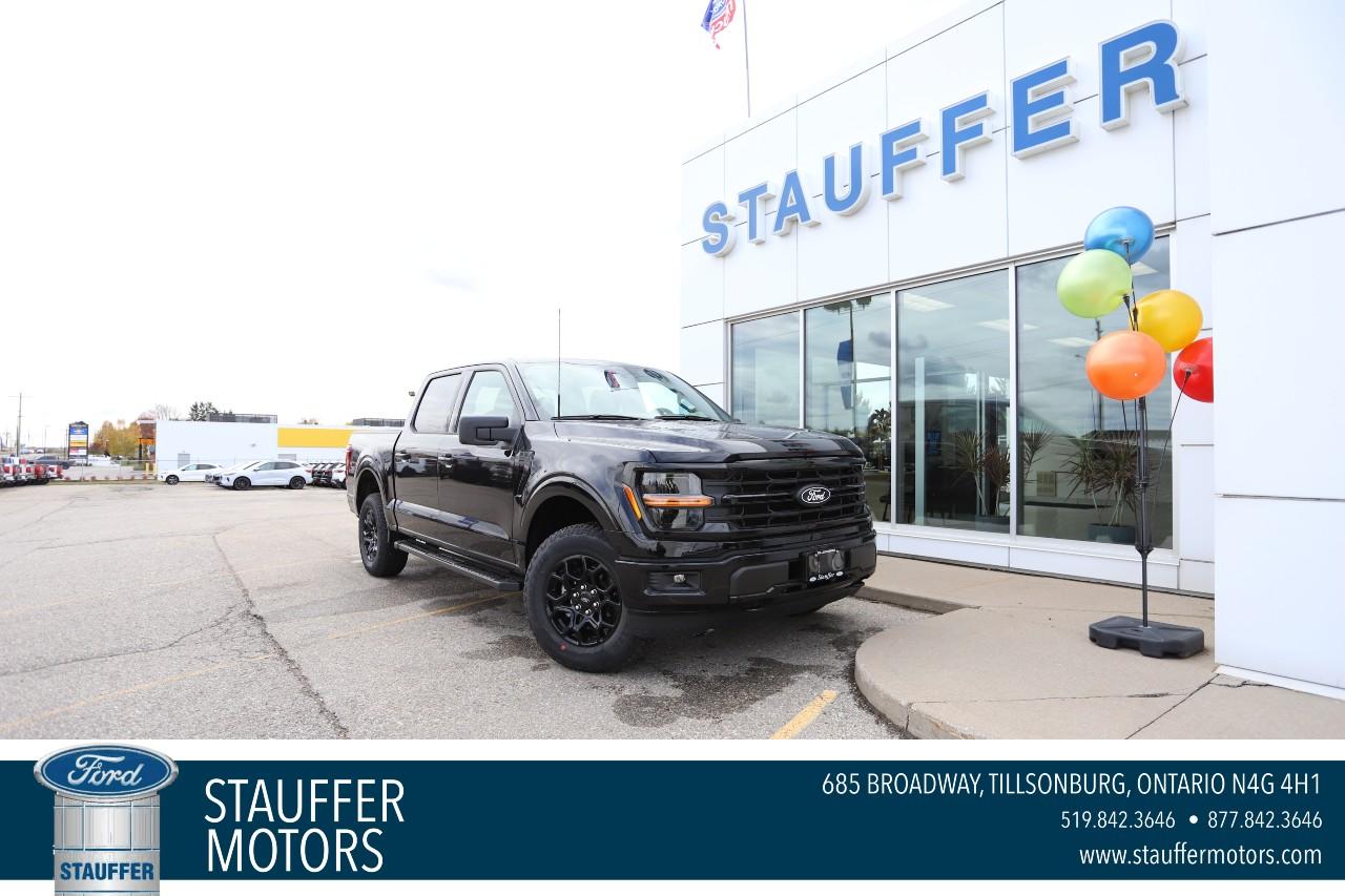 New 2025 Ford F-150 XLT 4WD SuperCrew 5.5' Box for sale in Tillsonburg, ON