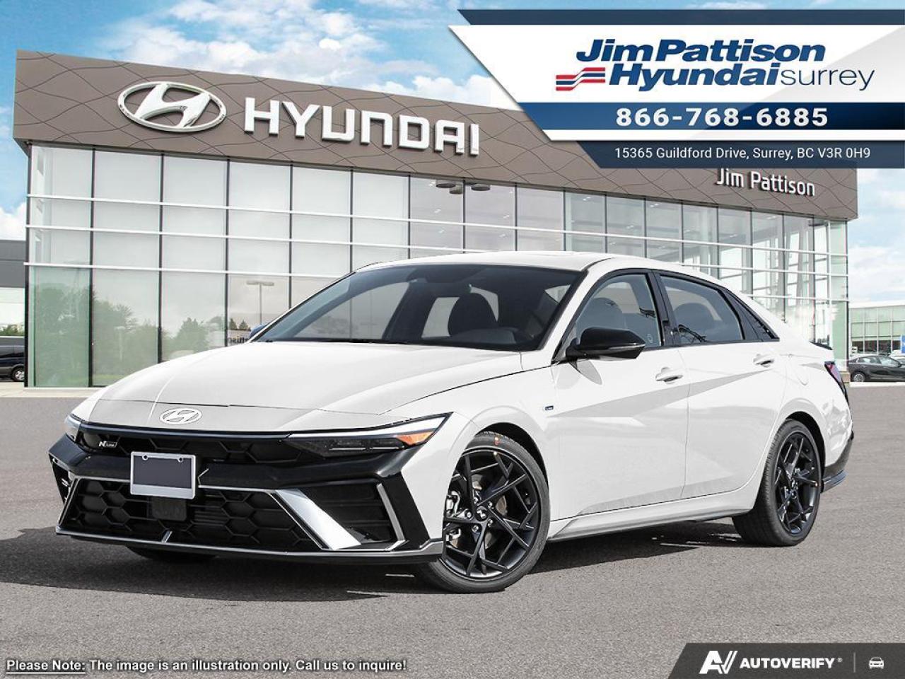 New 2025 Hyundai Elantra N Line Ultimate DCT for sale in Surrey, BC