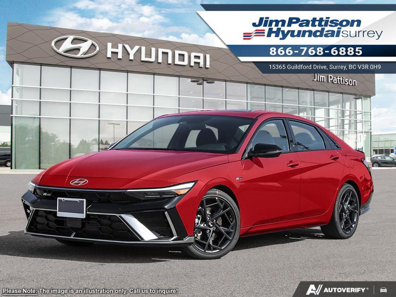 New 2025 Hyundai Elantra N Line Ultimate DCT for sale in Surrey, BC