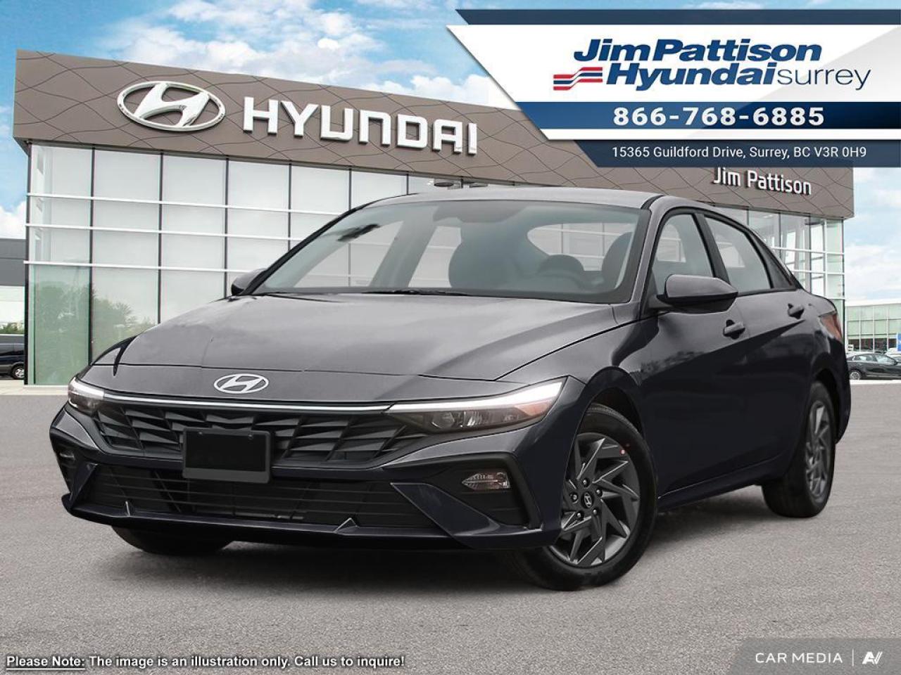 New 2025 Hyundai Elantra Preferred IVT for sale in Surrey, BC