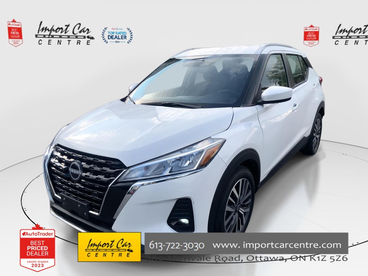 Used 2023 Nissan Kicks SV HTD. SEATS & STEERING WHEEL, BLIS, ALLOYS, ADAP for sale in Ottawa, ON