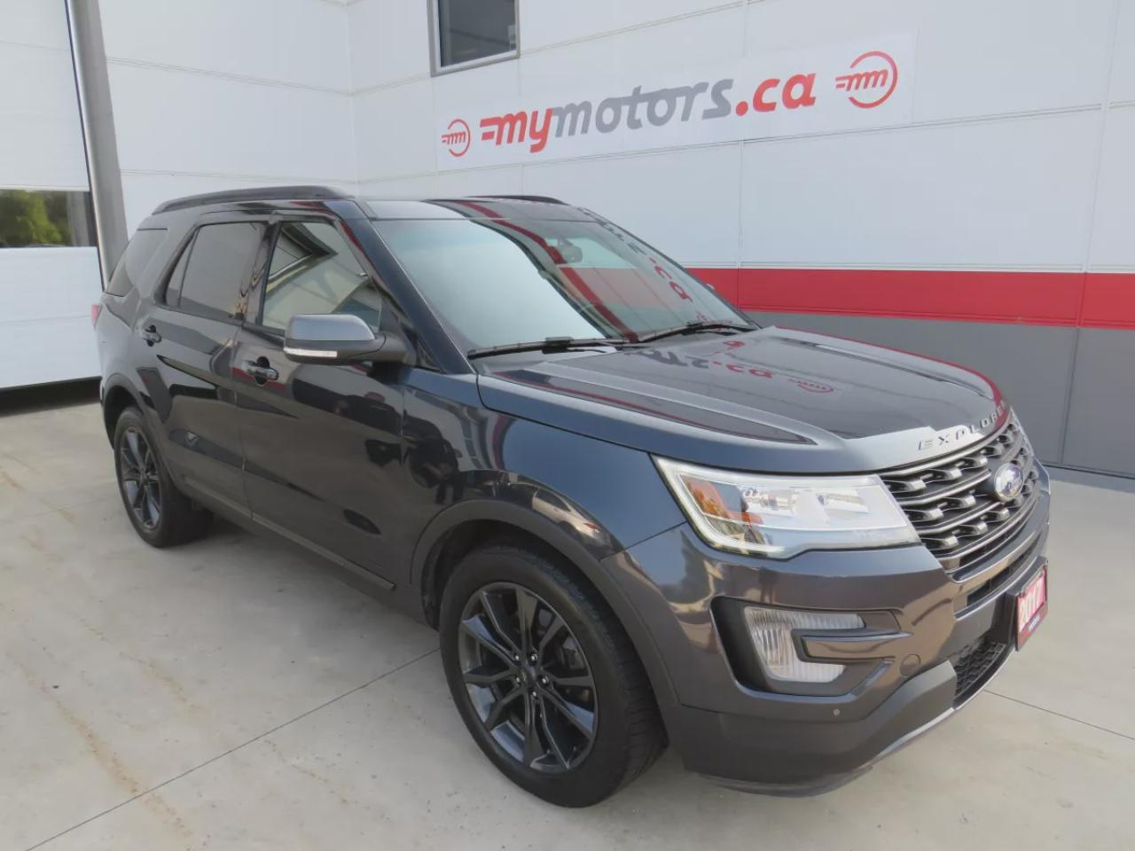 Used 2017 Ford Explorer XLT (**CLEAN TITLE/NO ACCIDENTS!!**SAFETY/CERTIFIED!!**4WD**7 PASSENGER**FOG LIGHTS**REMOTE START**BLIND SPOT MONITORING**LEATHER TRIM**DUAL CLIMATE CONTROL**REVERSE CAMERA**NAVIGATION**SUNROOF**DRIVE MODES**PUSH BUTTON START**DIGITAL TOUCHSCREEN**POWER S for sale in Tillsonburg, ON