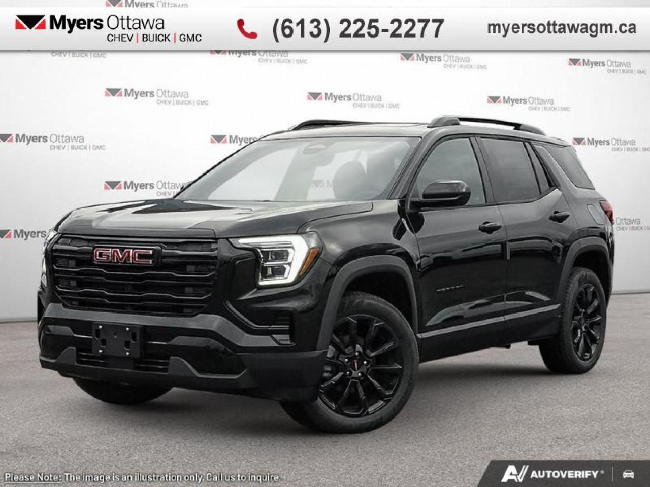 New 2026 GMC Terrain Elevation  ELEVATION, TRIPLE BLACK, REMOTE START IN STOCK for sale in Ottawa, ON